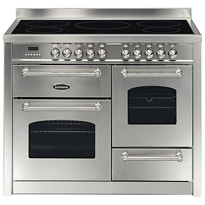 Britannia RC-11XGI-FL Fleet Electric Induction Range Cooker Stainless Steel Britannia RC-11XGI-FL Fleet Electric Induction Range Cooker Stainless Steel